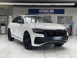 Audi Q8 50 TDI quattro S-line Pano Kamera LED ACC AHK - weiße Audi Q8