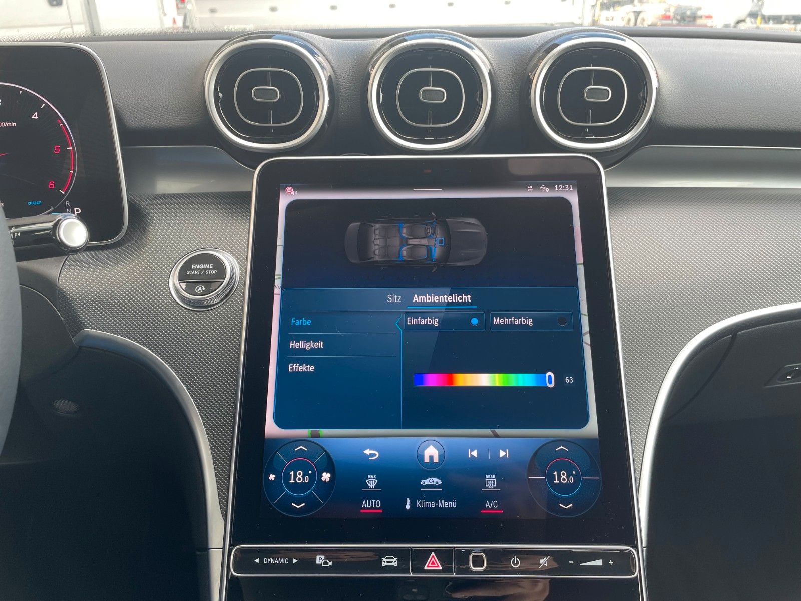 Fahrzeugabbildung Mercedes-Benz C 200 d AVANTGARDE 360°+TOTW+Carplay+Ambiente