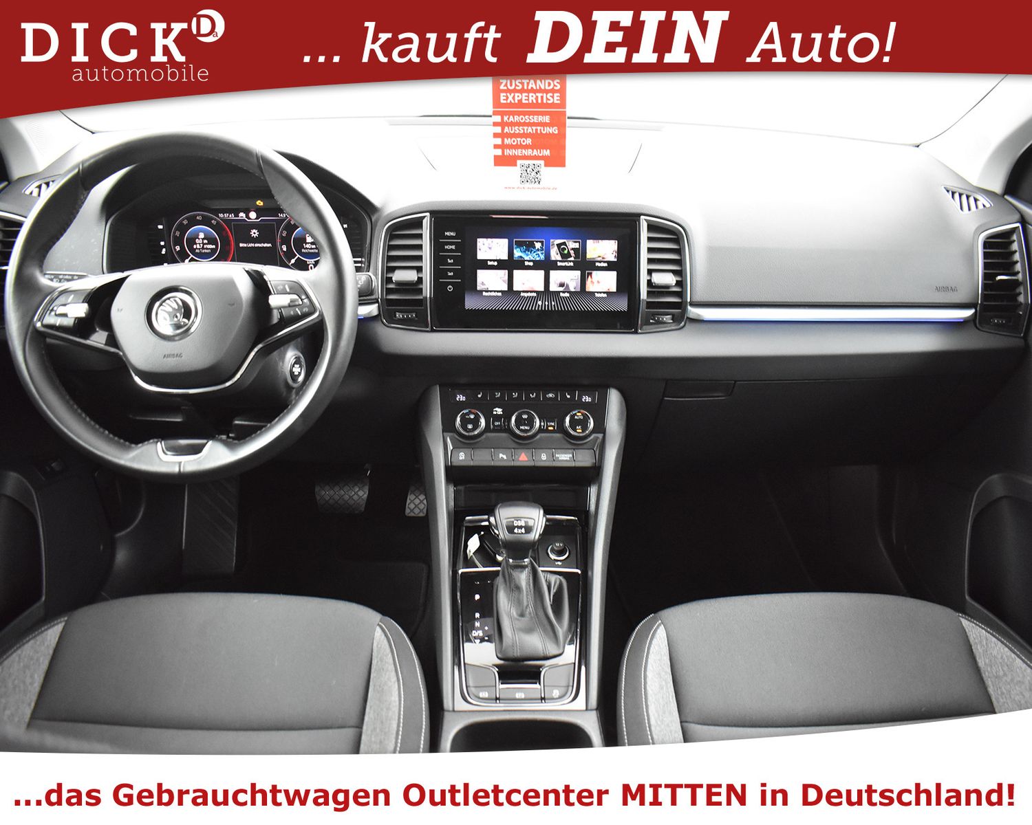SKODA Karoq 2.0d DSG 4x4 Drive 125 COLUM+KAM+VIRTU+LED - Image 11