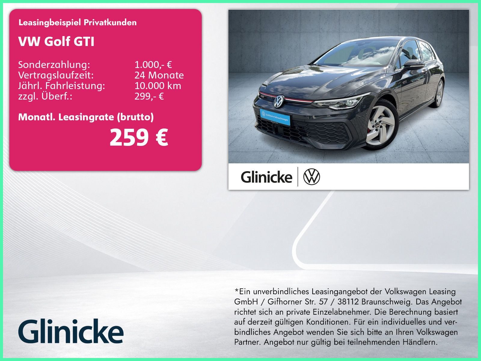 Volkswagen Golf GTI AppCon/H&K/LHZ/ACC/LED+/Assist/Kam/SHZ
