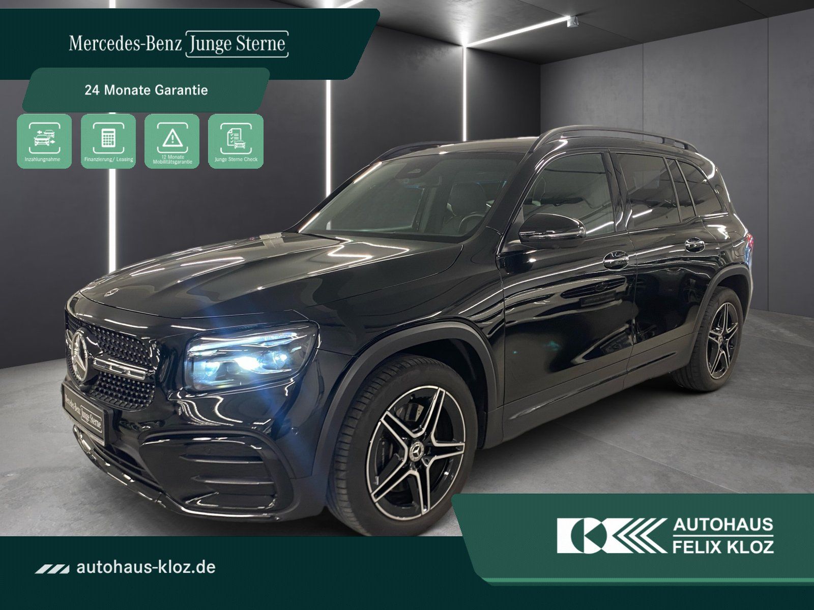 Fahrzeugabbildung Mercedes-Benz GLB 220 d 4M AMG*AHK*Technik*STDHZG*HUD*Dist*360