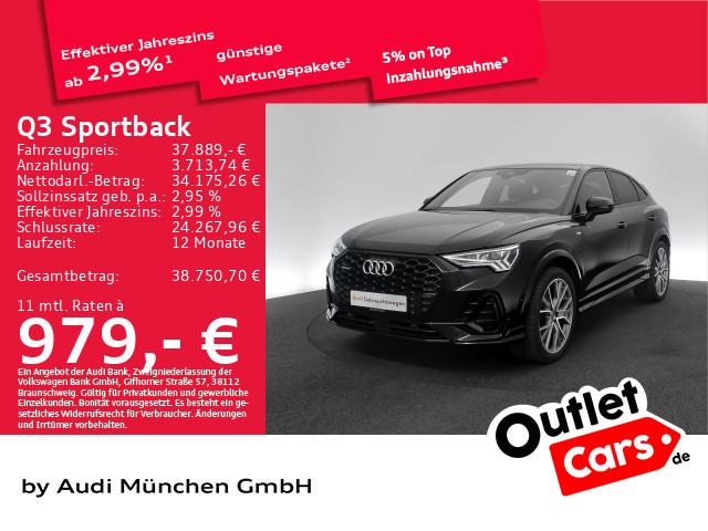 Audi Q3 Sportback 45 TFSI qu. S tronic S line Pano/AH
