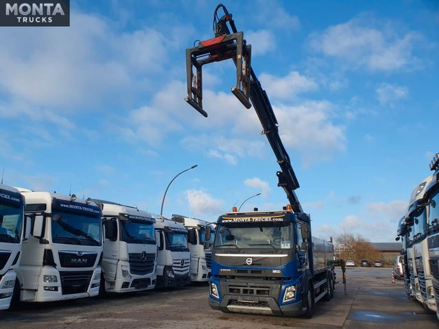 Volvo FMX 420 mit HIAB 211DL-3Pro, Lenk & Liftachse