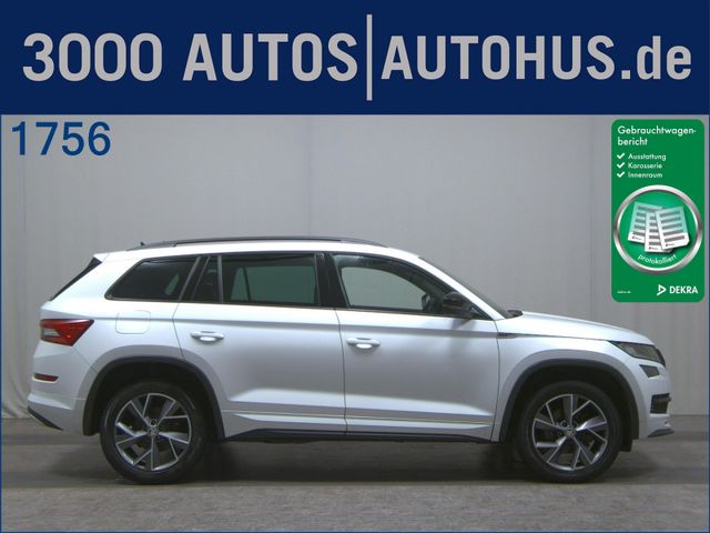 Skoda Kodiaq 2.0 TDI 4x4 SportLine Navi LED AHK StHzg