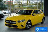 Mercedes-Benz A 200 Progressive 2.Hand *AHK *SHZ *Agility  - mit Benzin-Antrieb: Gelb, Vollleder