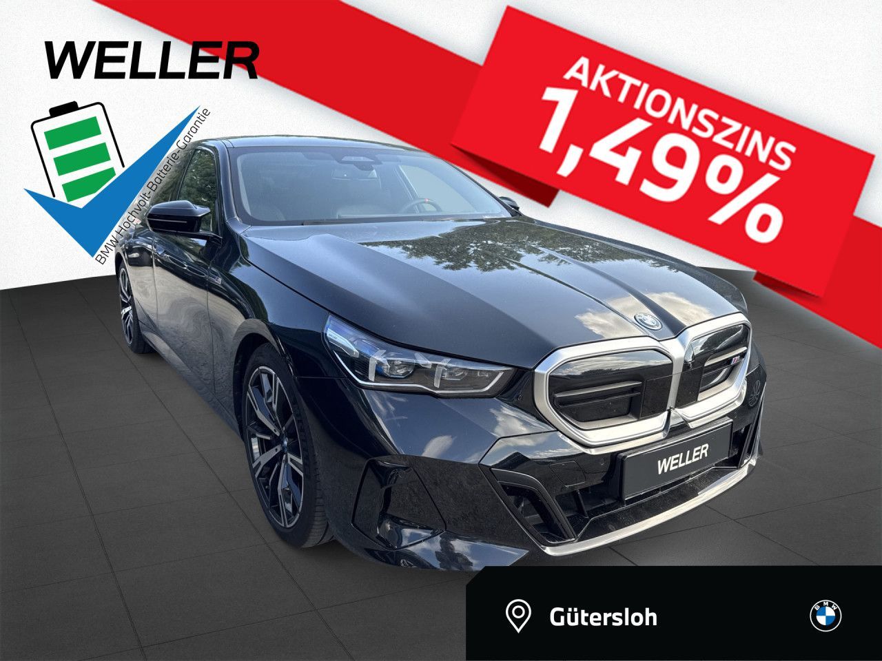 BMW i5 M60 xD DAPr Pano 360° KomfSitz B/W Leas 695.