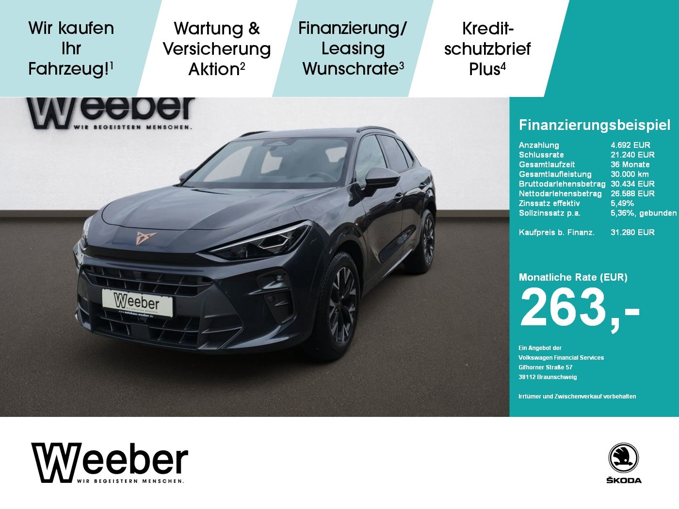 CUPRA Terramar *KEYLESS*360° CAM*MATRIX*NAVI*APP CONNE