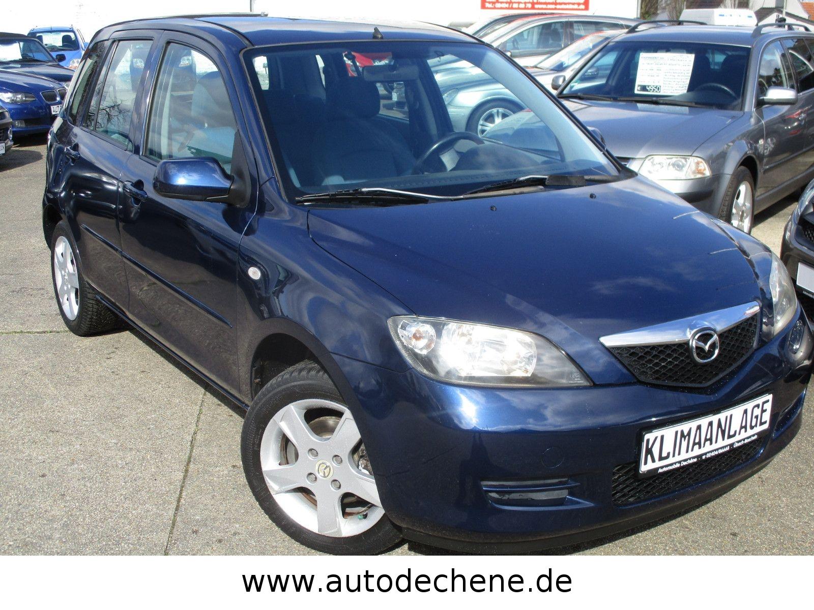 Mazda 2 1.4 16V Active, mit Klima, erst 104150 Km!