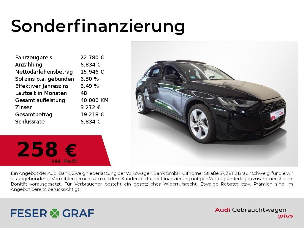 Audi A3 Sportback 30 TFSI Pano,Kamera,SmartphoneInt,S