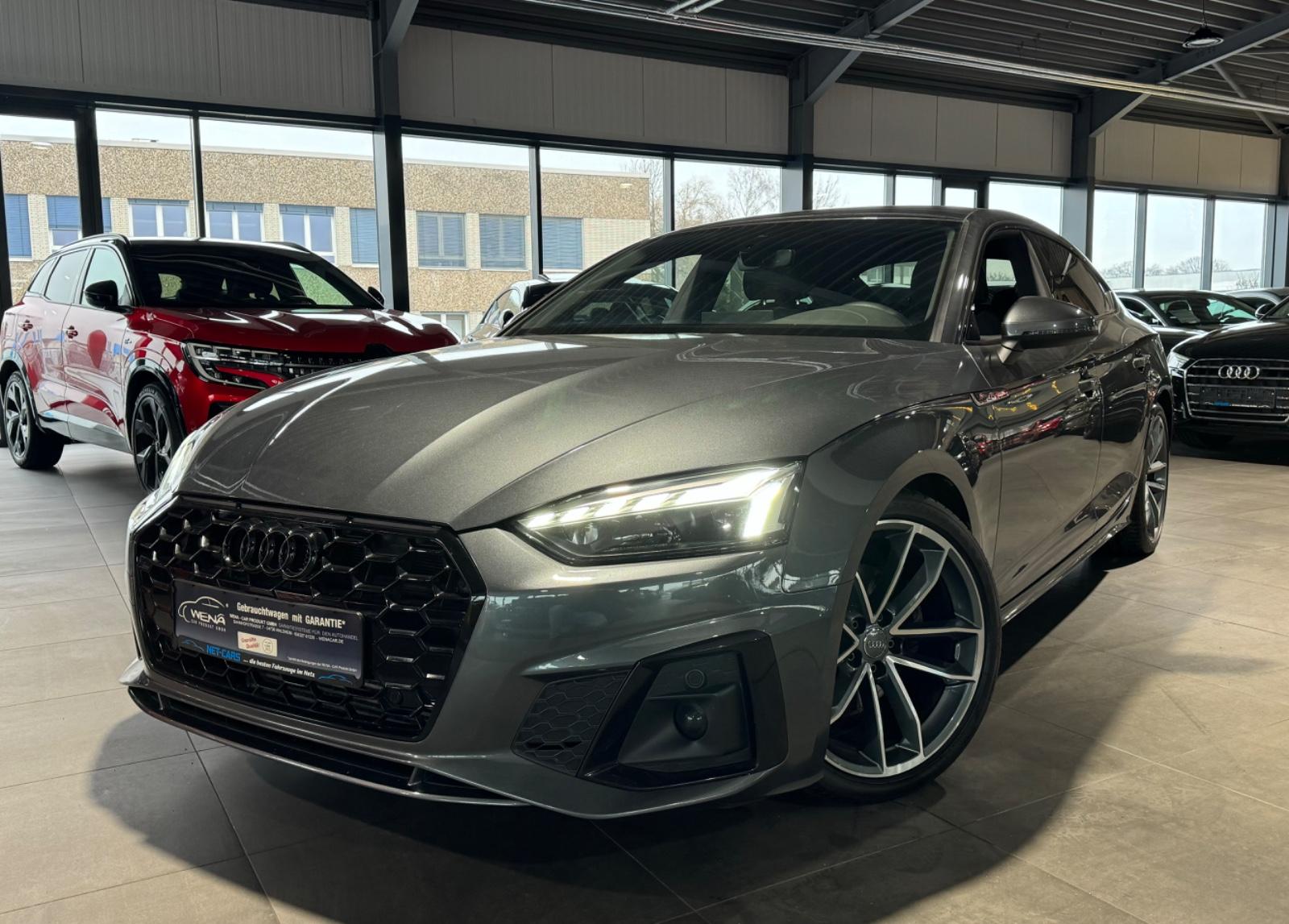 Audi A5 40TFSI Hybrid*S line*BLACK*Matrix*Ambient+