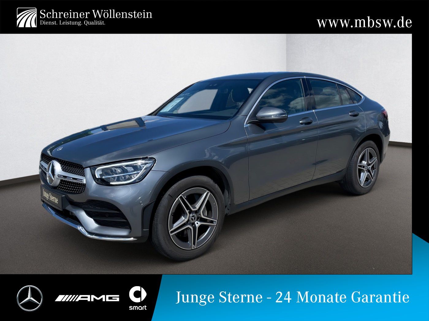 MERCEDES-BENZ GLC 220 d 4MATIC Coupé AMG*MBUX*CarPlay*360*AUT