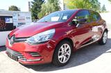 Renault Clio IV Limited Deluxe+TEMPOMAT+MFL+BC+USB+ - mit Benzin-Antrieb: Rot, Limousine