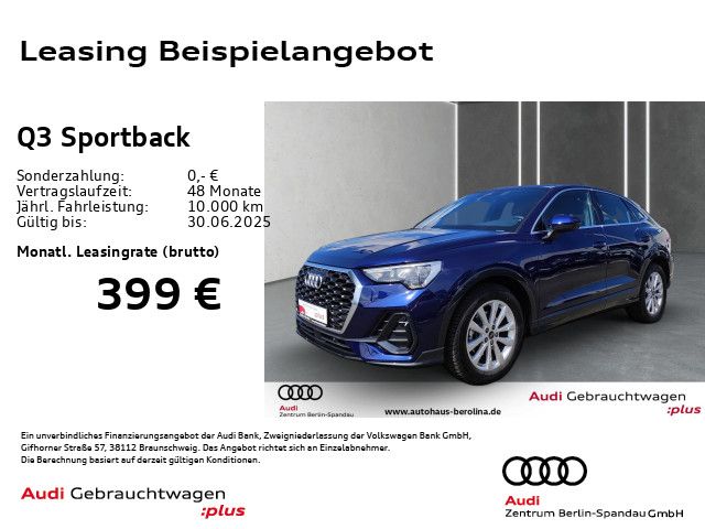 AUDI Q3 Sportback 35 TDI S tronic *ACC*NAV+*R-CAM*