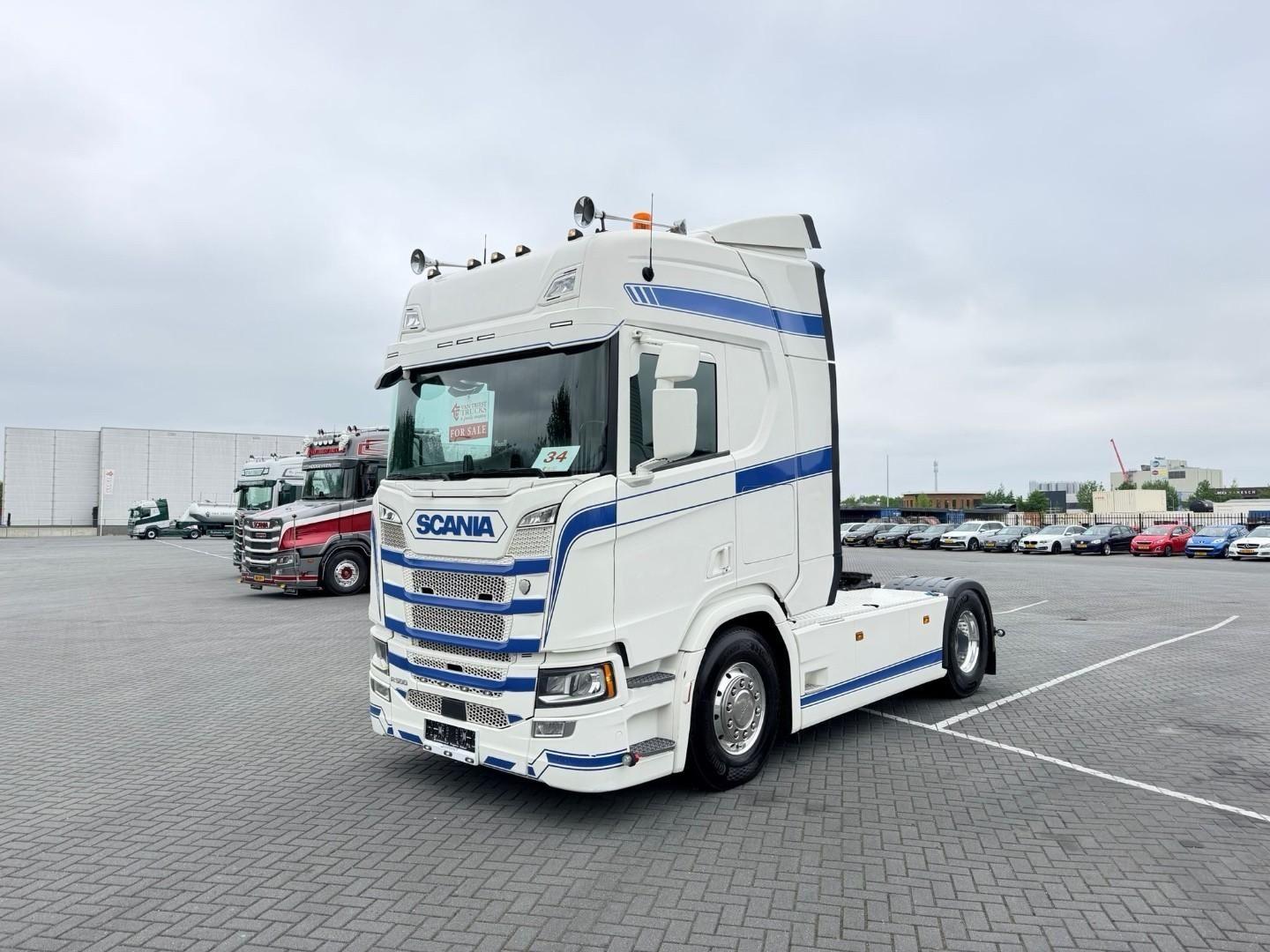 Scania R500 full air, retarder, hydrauliek