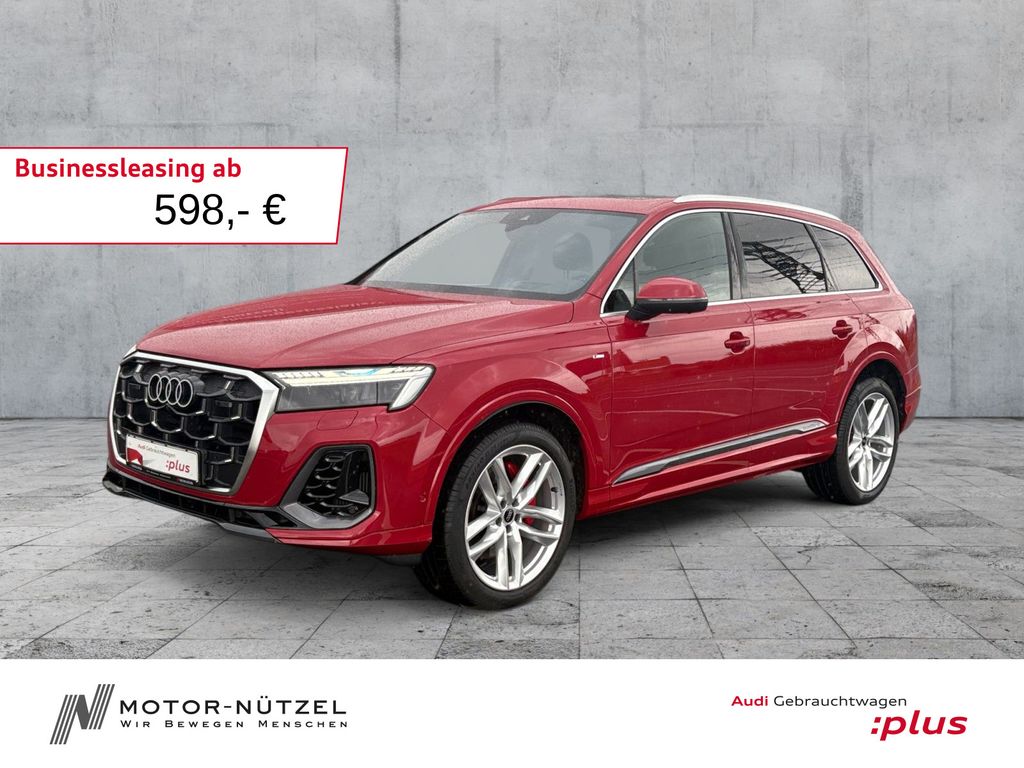 Audi Q7 55 TFSI QU S-LINE MATRIX+HuD+B&O+AIR+AHK+PANO