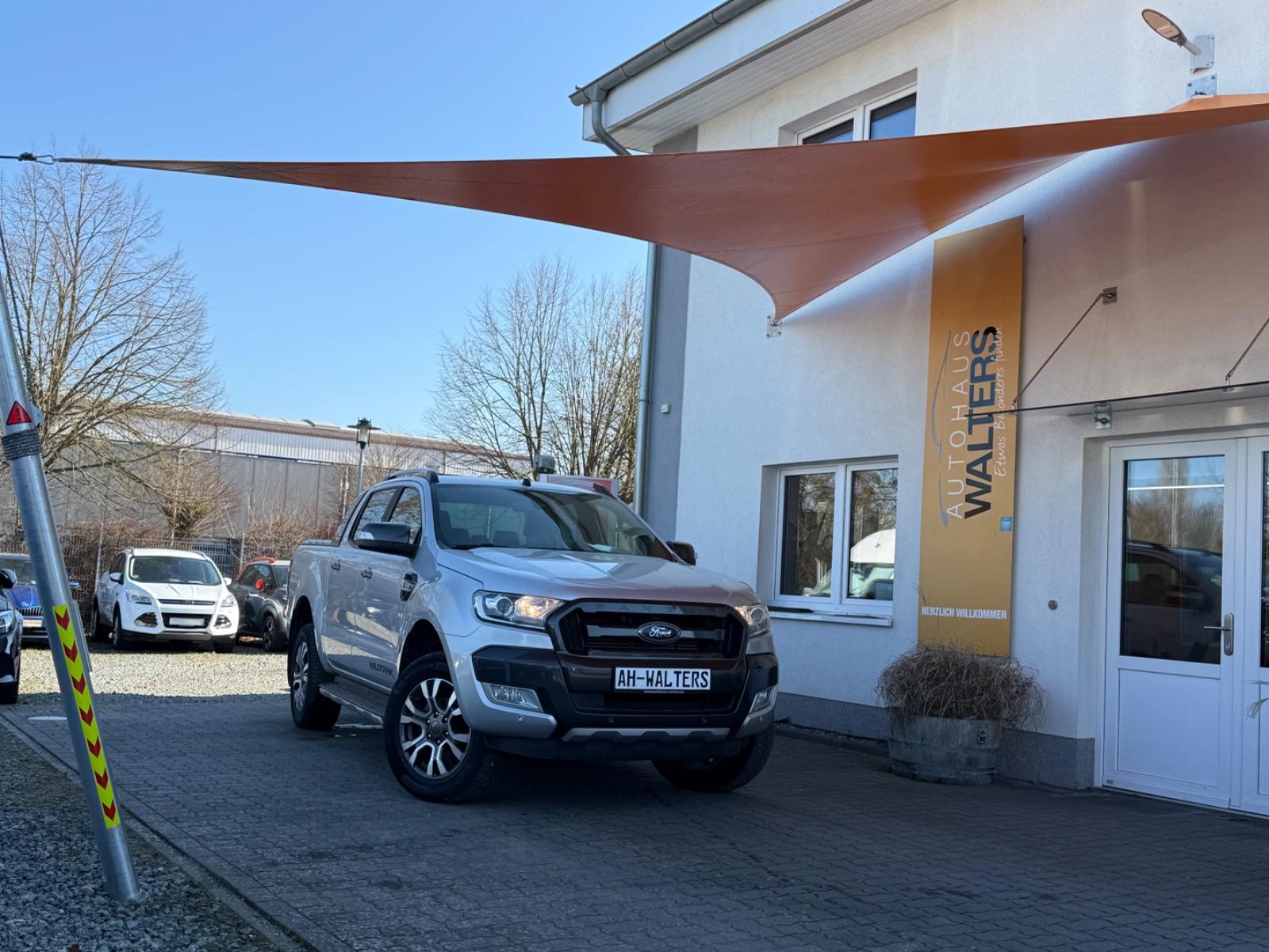 Ford Ranger Wildtrak Doppelkabine 4x4=Mwst-AHK-Leder=