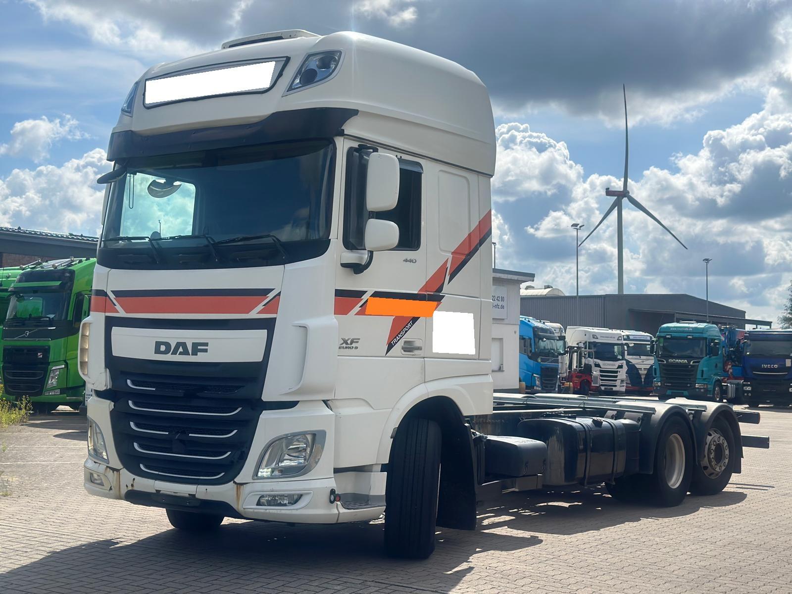 DAF XF440 6x2 SSC Fahrgestell Lenkachse ACC