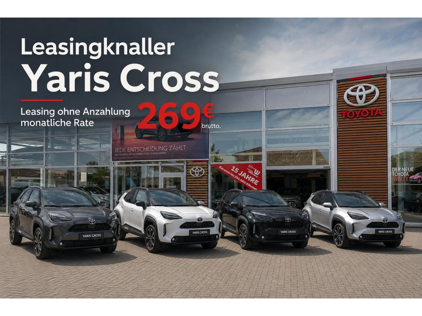 Toyota Yaris Cross Teamplayer 1,5l Hybrid ACC SHZ TOTW 