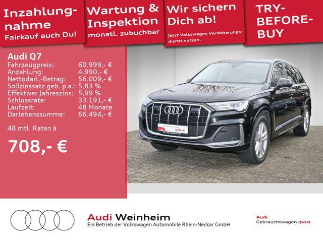 Audi Q7 50 V6 TDI quattro S-line Luftfederung Head-Up