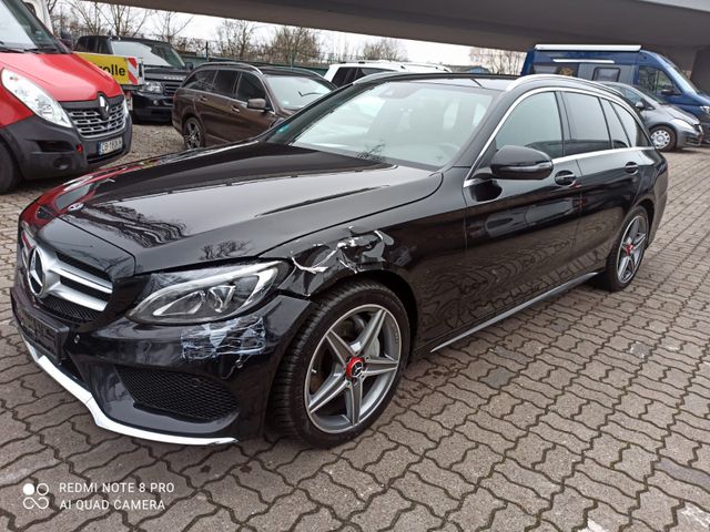 Mercedes-Benz C 220T d AMG Line/9G-Tr/Leder/Navi/LED