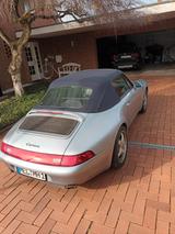 Porsche 993 Carrera Cabriolet Auto Carrera - silberne Porsche 993