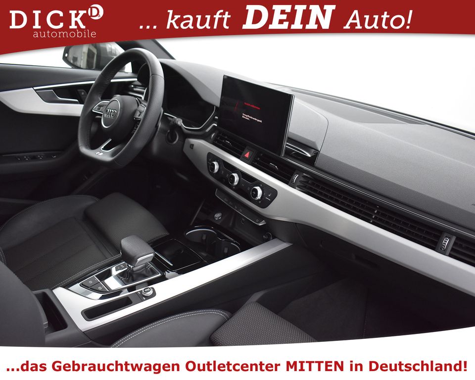 Audi A4 Av 35 TFSI S LINE SPORT COMPETIT+VIRTU+LEDER+
