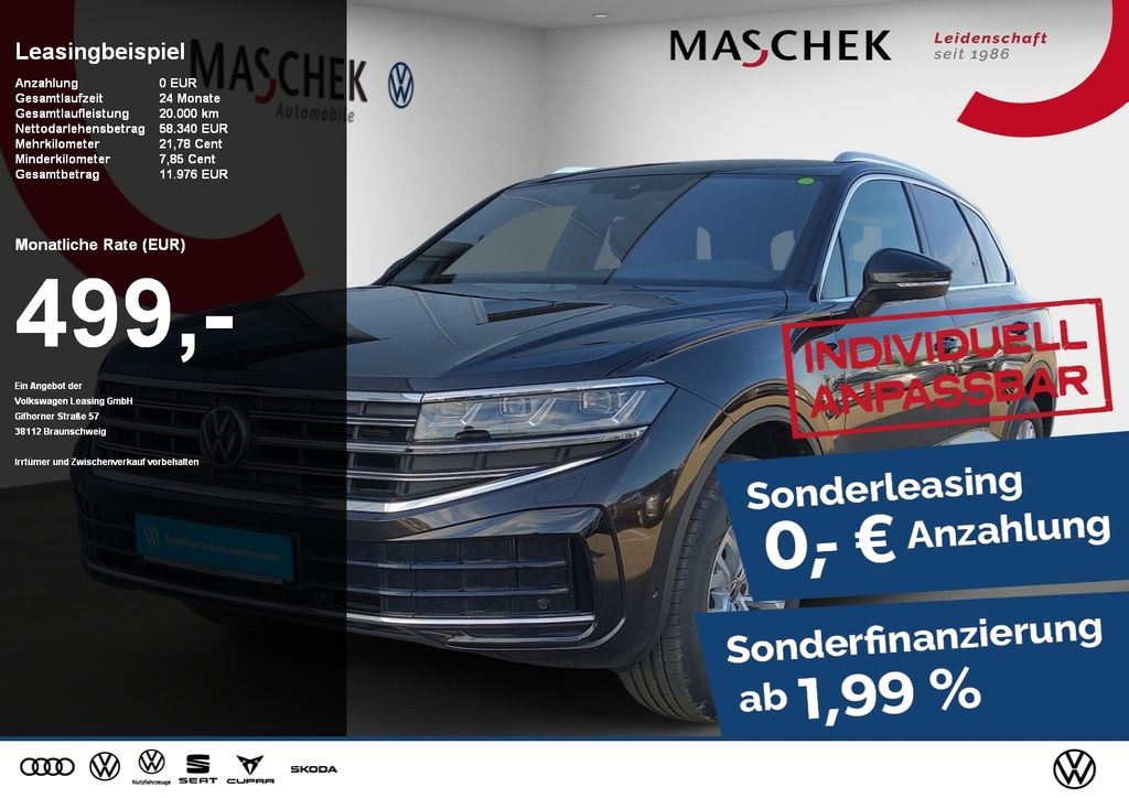 Touareg Elegance 3.0 TDI AHK Standh. Leder IQDri