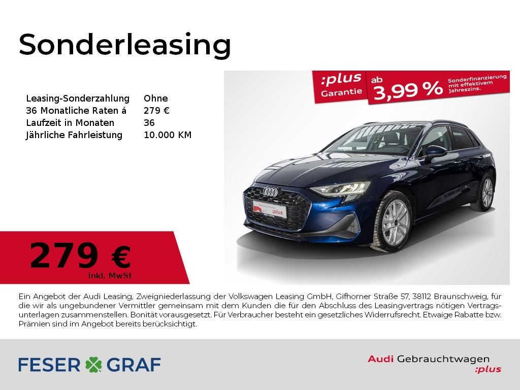 Audi A3 Sportback 30 TFSI Stronic,LED,Navi+,Kamera,AC