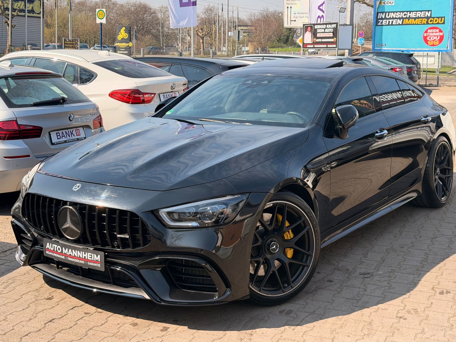 MERCEDES-BENZ AMG GT 63S 4MATIC+HEAD-UP+SCHIEBEDACH+TOT WINKEL
