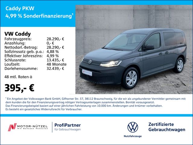 Volkswagen Caddy 1.5 TSI LED+NAV+SHZ+RFK+MFL+DAB+ERGO+AHK