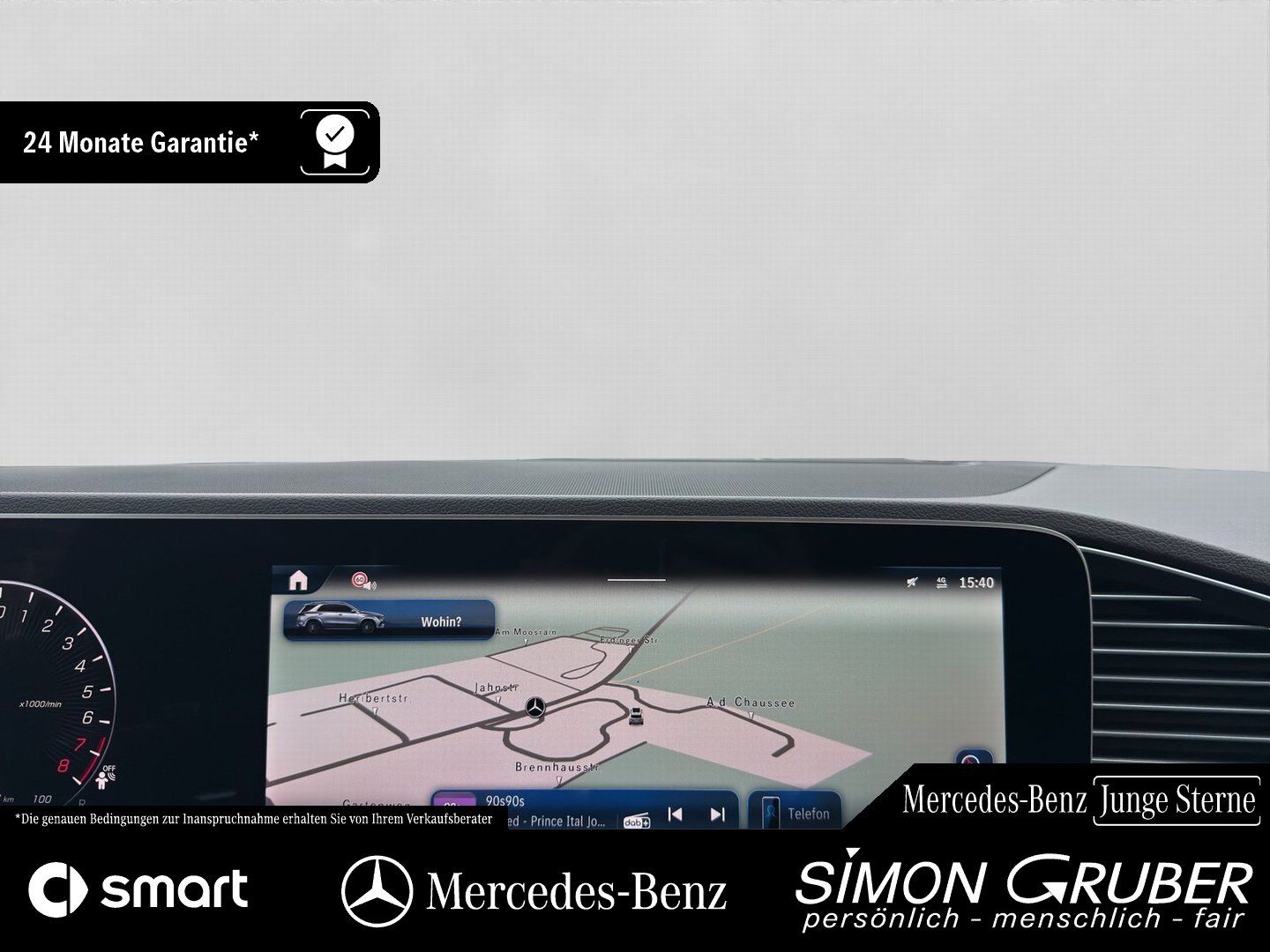 Fahrzeugabbildung Mercedes-Benz GLE 400 e AMG Night Pano Airmatic Burm MBeam 360