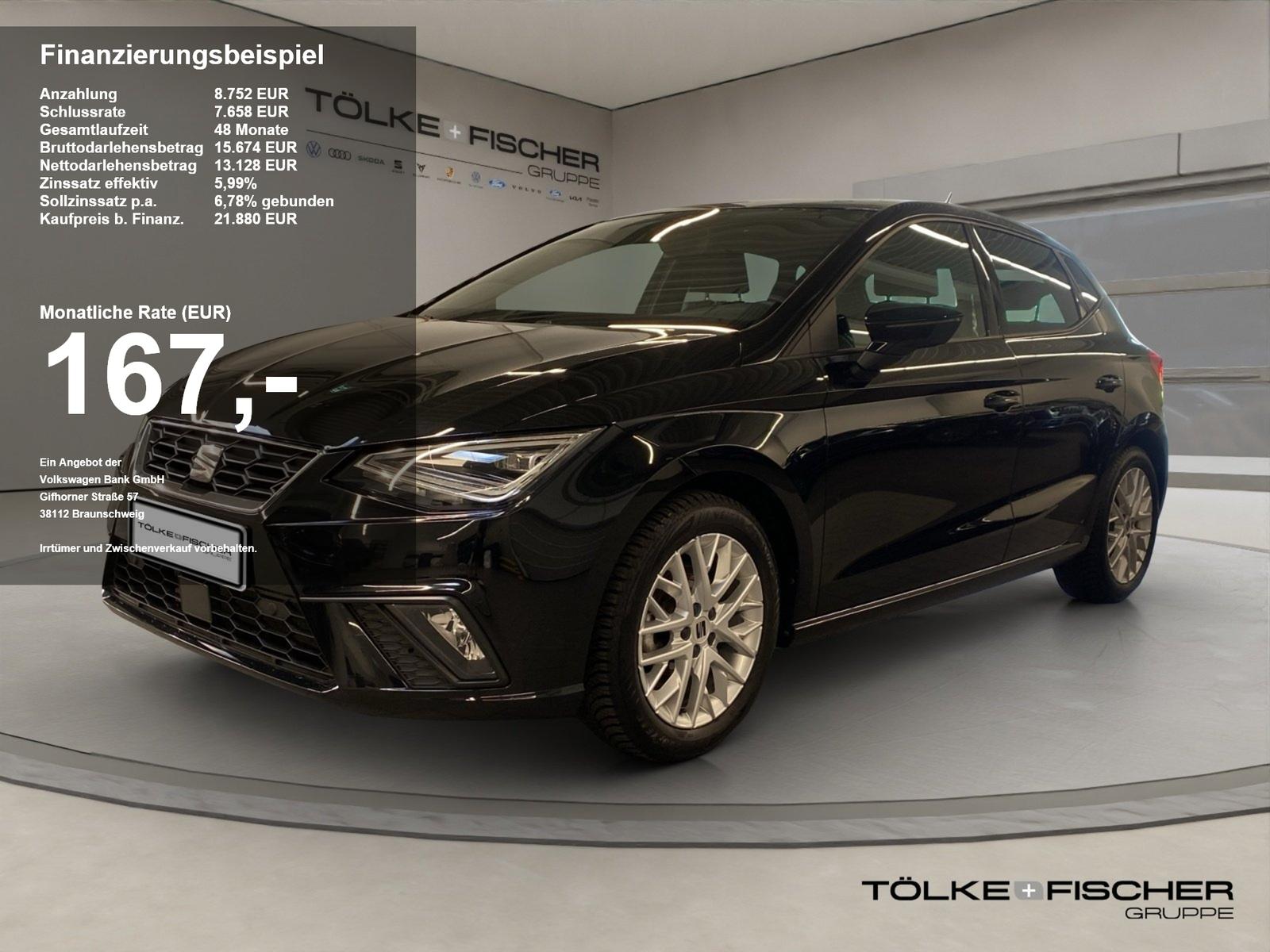 Seat Ibiza 1.0 TSI FR ACC AUT Kam. Navi Sportp. LED