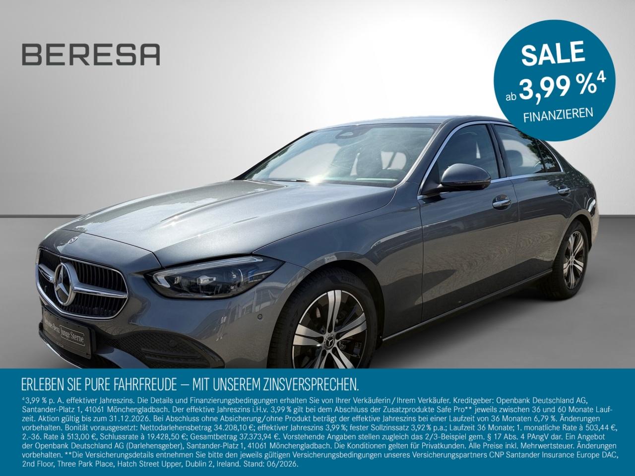 Mercedes-Benz C 200 d Avantgarde Premium 360° LED Memory DAB