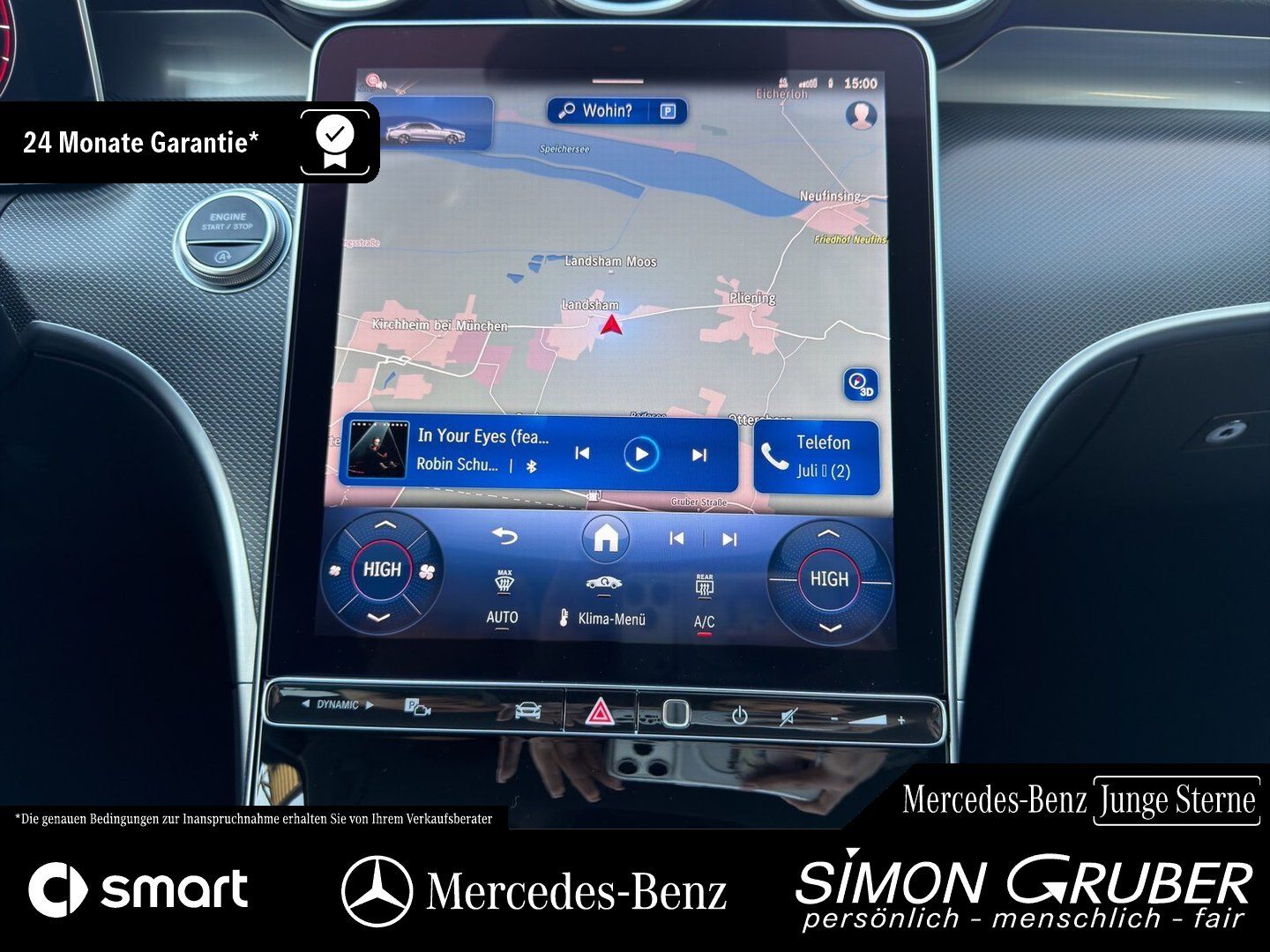 Fahrzeugabbildung Mercedes-Benz C 180 Avantgarde MBUX Kamera AHK LED DAB