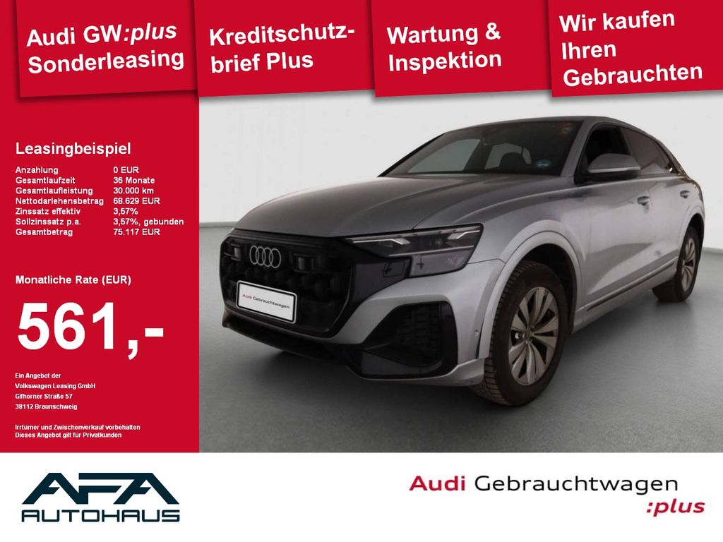 Audi Q8 45 TDI qu. tiptr. Luft*AHK*360°*Opt.Schwarz