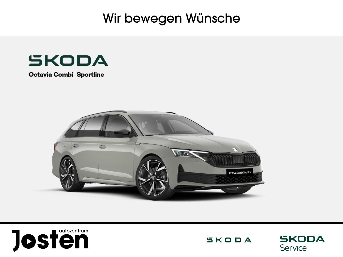 Skoda Octavia Combi Sportline 2.0TDI AHK Infotain+&Fah