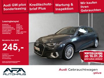 Audi Leasingangebot: Audi A3 Sportback 35 TFSI Advan. Smart.Int*GRA*SHZ*PD