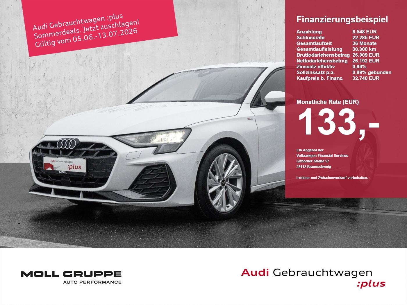 Audi A3 Sportback 35 TDI S tronic S line