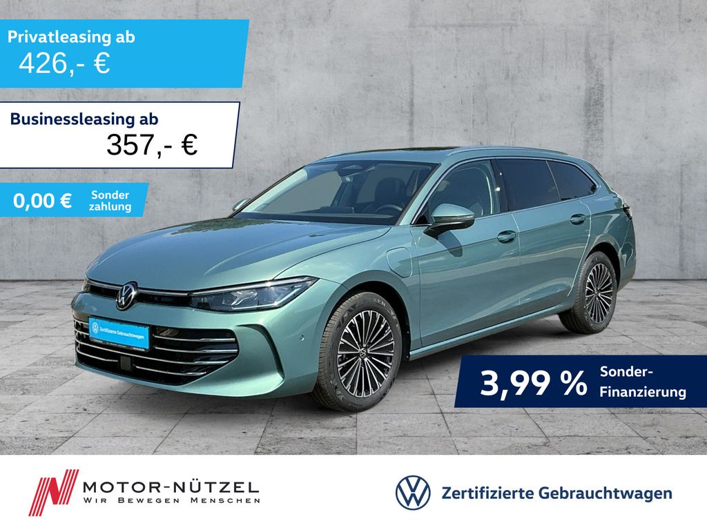 Abbildung Leasingangebot Volkswagen Passat Variant 1.5 eHYBRID ELEGANCE 5JG+AHK+PANO
