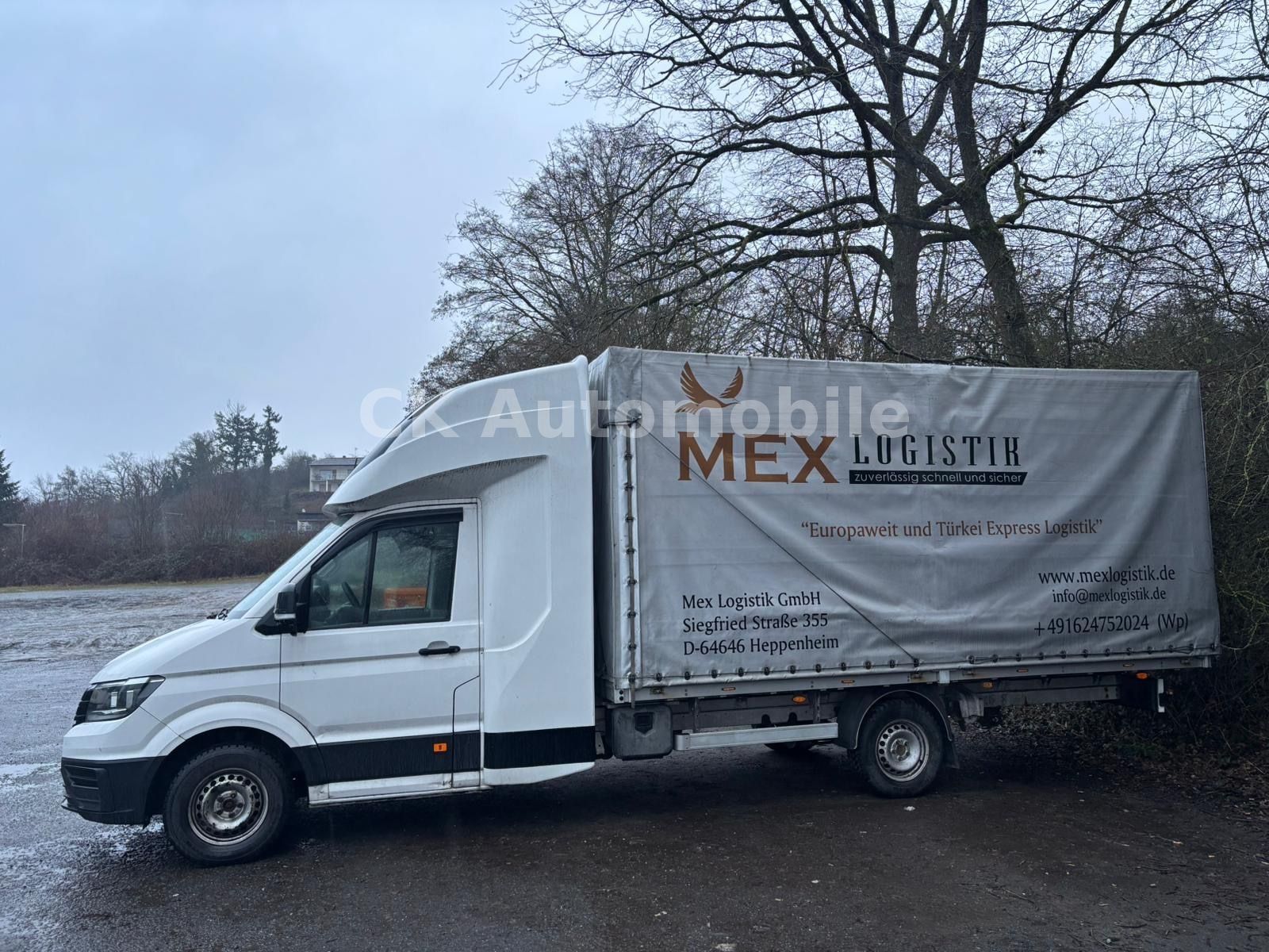 Fahrzeugabbildung Volkswagen Crafter Pritsche/Plane 35 lang FWD/Motorschaden