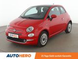 Fiat 500 1.2 Lounge Aut.*PDC*PANO*KLIMA* - Fiat 500: Rot, Schiebedach