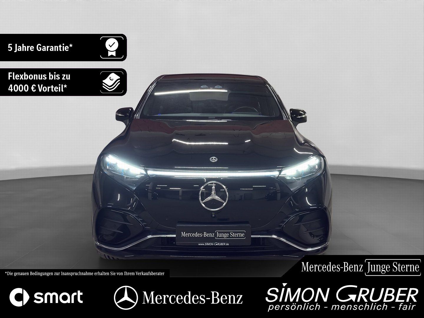 Fahrzeugabbildung Mercedes-Benz EQS 500 4M SUV AMG Pano DigiLight Airmatic 360