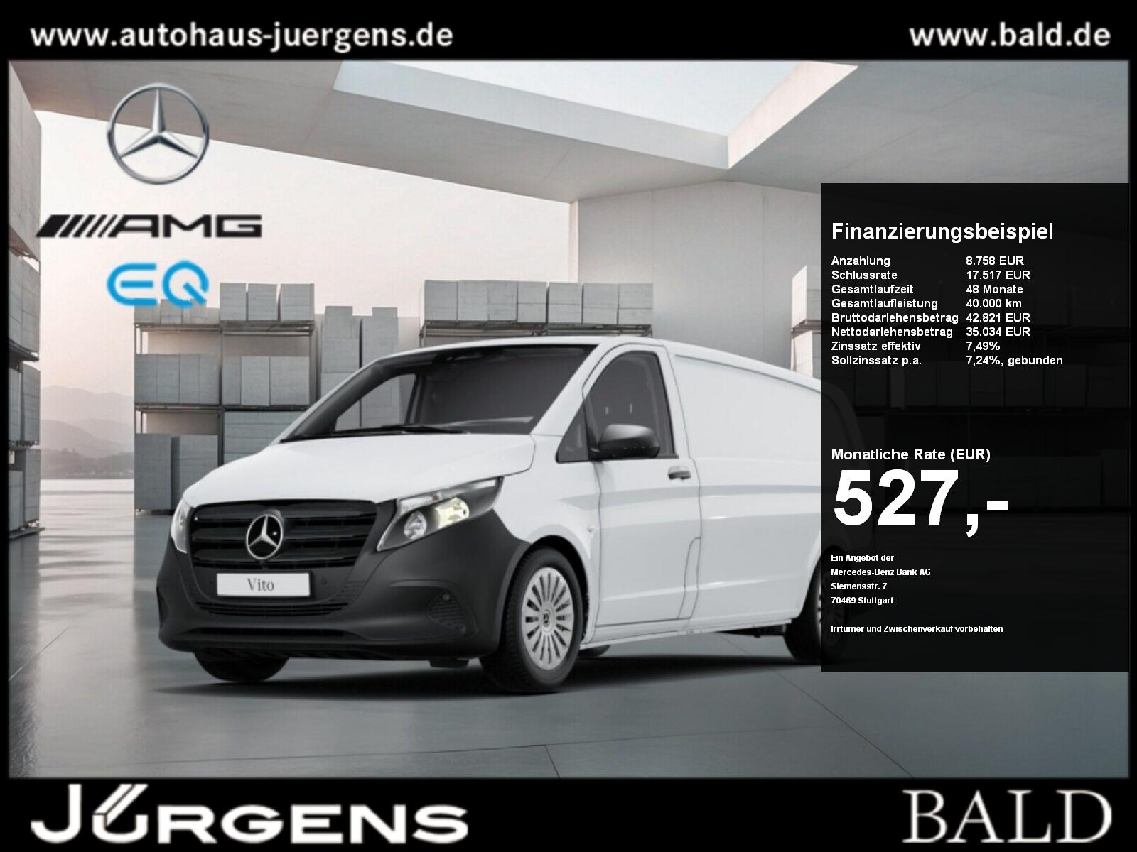 Mercedes-Benz VITO 116 Kasten/lang/AHK/Kamera/Klima/Totw