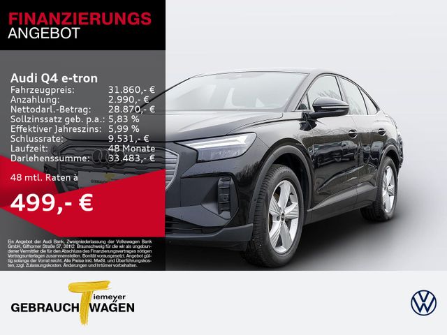 Audi Q4 e-tron Sportback 35 NAVI LED KAMERA LM19