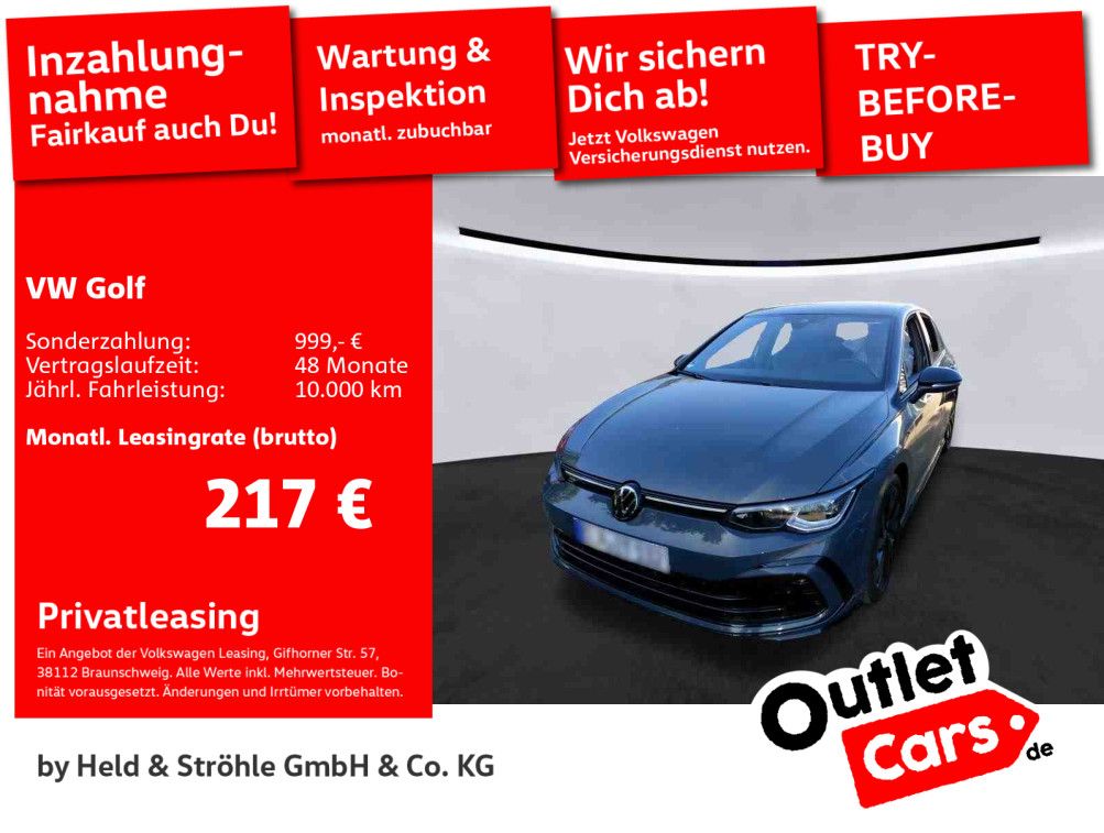 Volkswagen Golf 8 R-LINE BLACK 1.5 eTSI DSG AHK IQ.LED NAVI