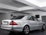 Mercedes-Benz S 500 4Matic AMG-Line/DVD im Fond/Kühlfach/BOSE - gebrauchte Mercedes-Benz S-Klasse aus dem Jahr 2002