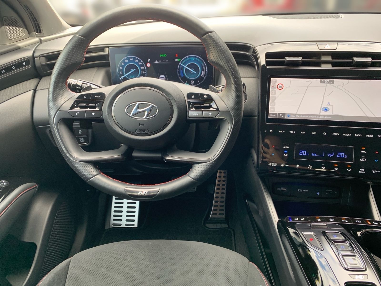 Fahrzeugabbildung Hyundai TUCSON 1.6 T-GDI N Line Hybrid ECS Sitz Assi