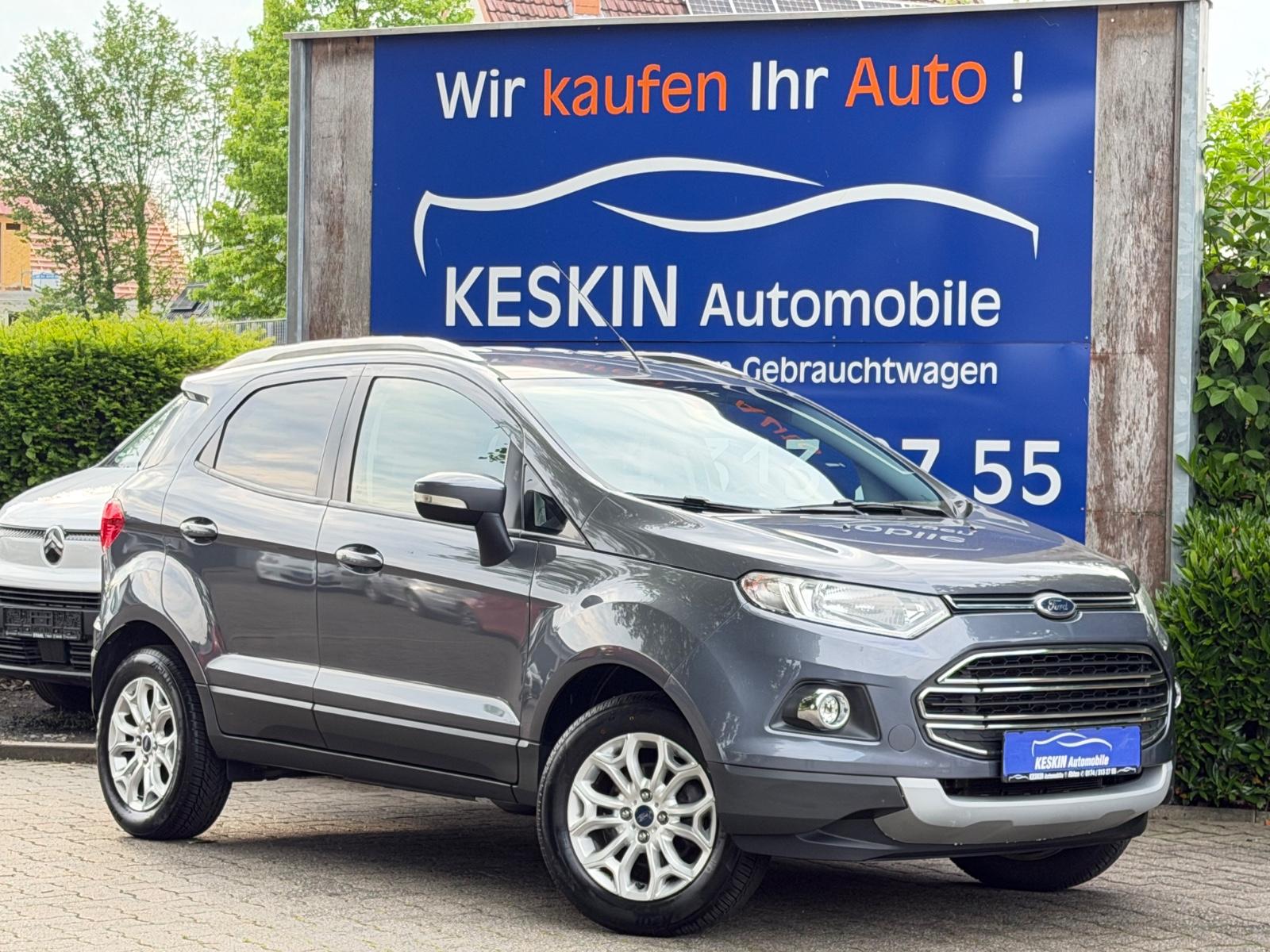 Ford EcoSport Titanium*TEILLEDER*NAVI*ALU*SHZ*TOP*