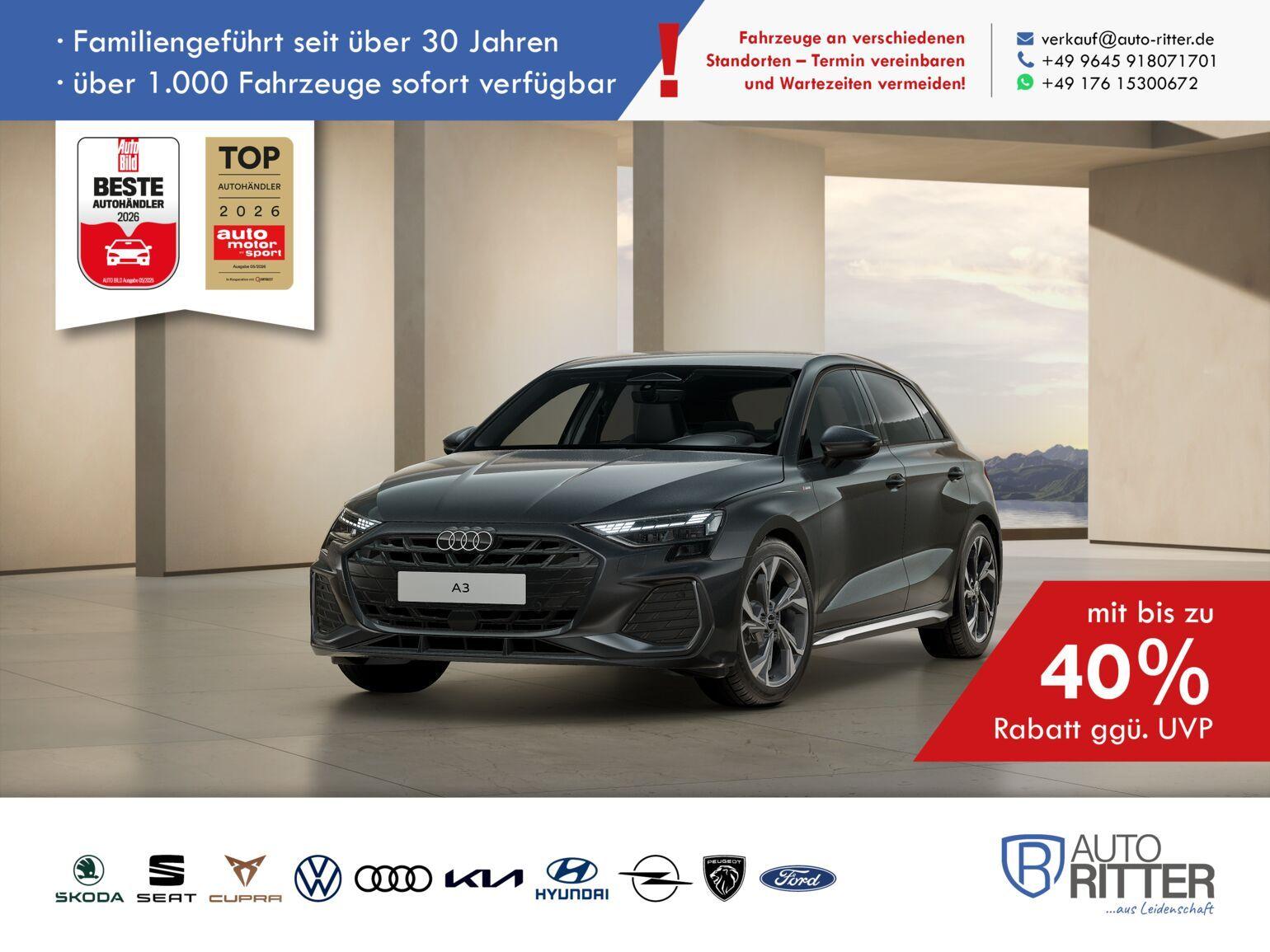 Audi A3 Sportback S Line ACC|RFK|LED|Carplay|Klima