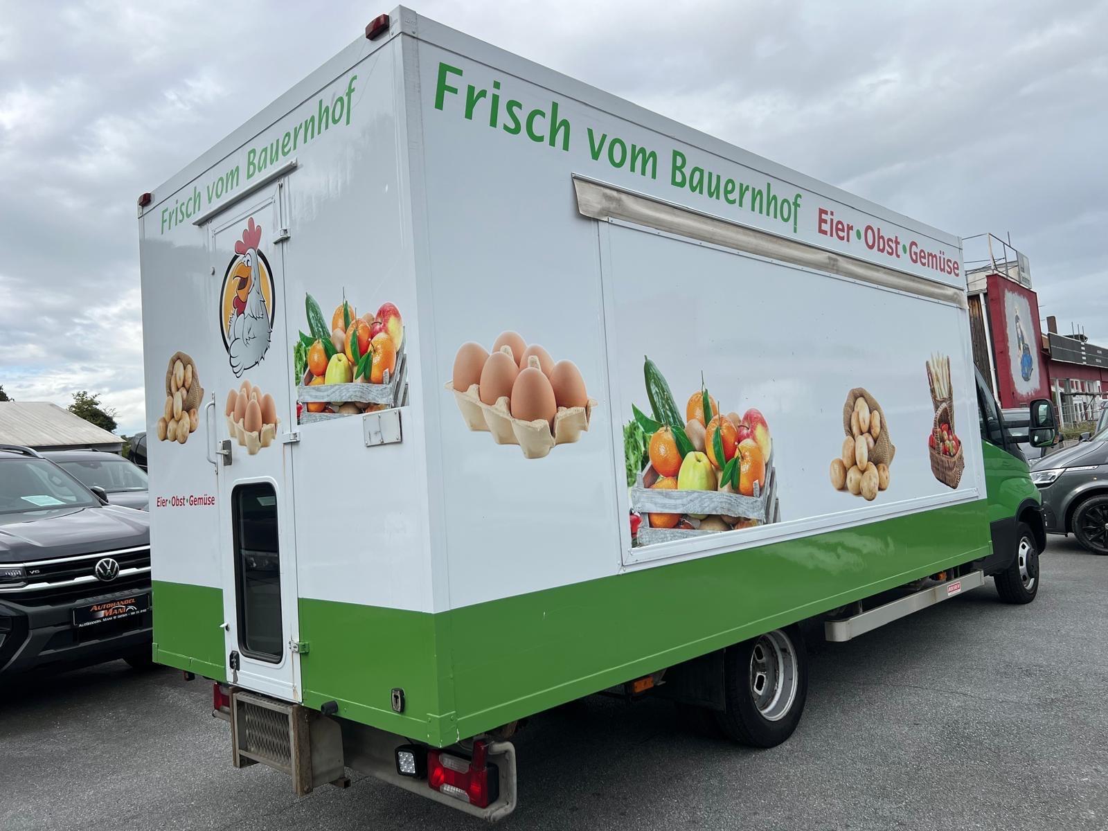 Iveco Daily Einzelkabine 50 C ./Verkaufsaufbau/Klima